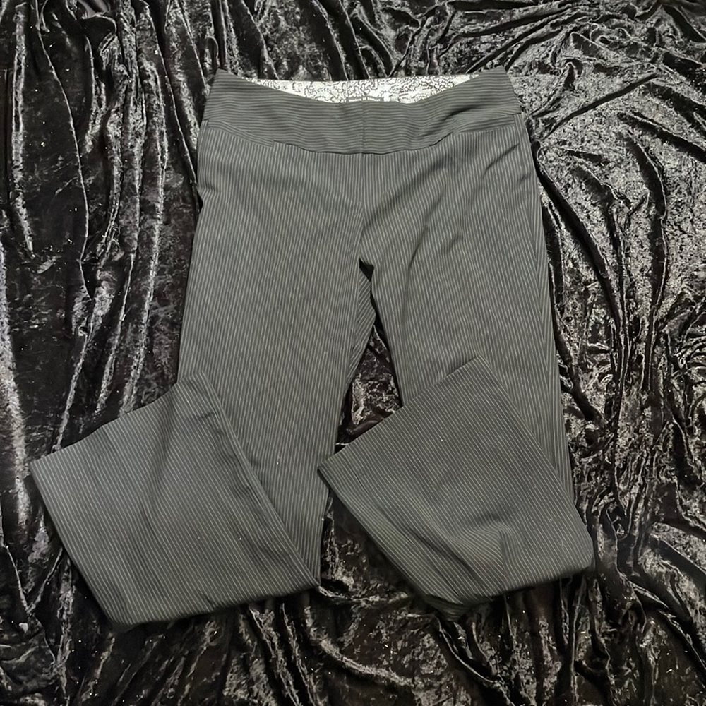 Metaphor Modern Day Bootcut Black & White Pinstripe Size 10